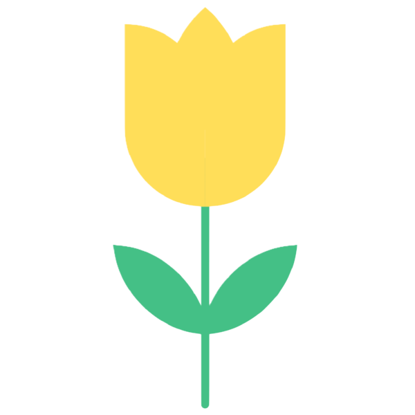 Tulipán (sárga) ovis jel