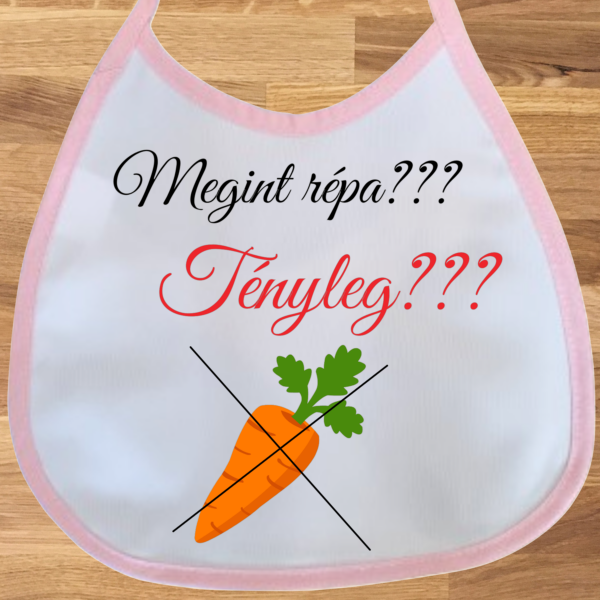 Baba előke lányos - Már megint répa??