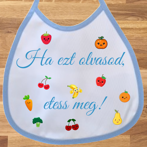 Baba előke fiús - Ha ezt olvasod...